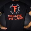 TFA T Shirt Back Male Secure The Land 500